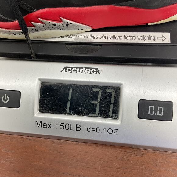 Nike Kids Shoes Black and Red - Picture 7 of 8